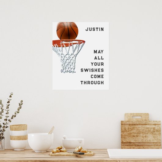 Basketball Poster (Küche)