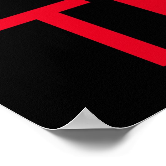 Basketball Poster (Ecke)