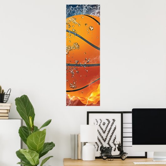 Basketball Poster (Heimbüro)