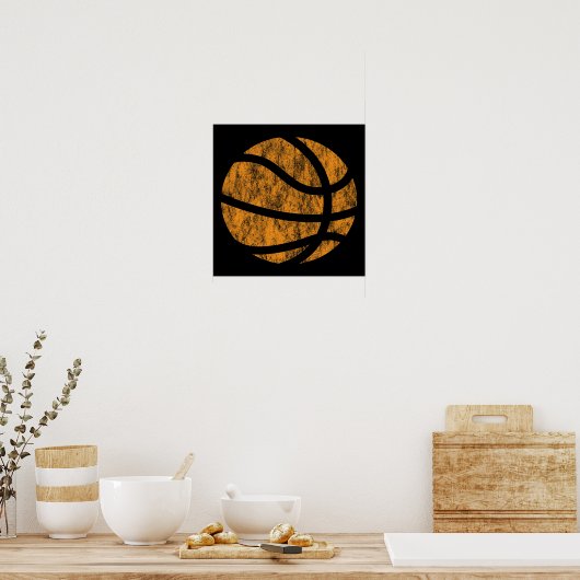 Basketball Poster (Küche)