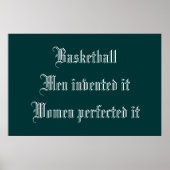 Basketball Poster (Vorne)