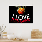 Basketball Poster (Küche)