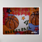 Basketball Poster (Vorne)