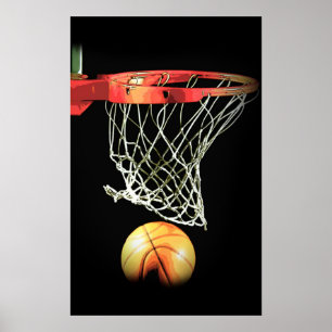 Basketball-Poster - Einzigartige moderne Sportaren Poster