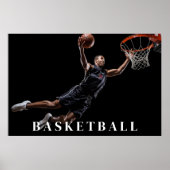 Basketball-Poster Poster (Vorne)