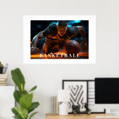 Basketball-Poster Poster (Heimbüro)