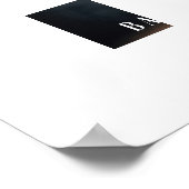 Basketball-Poster Poster (Ecke)