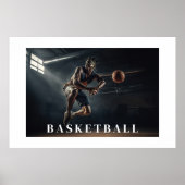 Basketball-Poster Poster (Vorne)