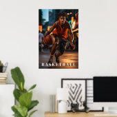 Basketball-Poster Poster (Heimbüro)