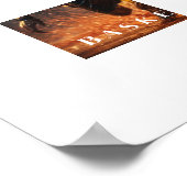 Basketball-Poster Poster (Ecke)