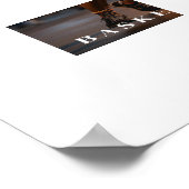 Basketball-Poster Poster (Ecke)