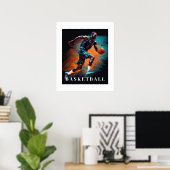 Basketball-Poster Poster (Heimbüro)