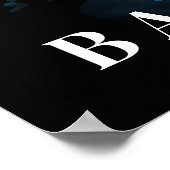 Basketball-Poster Poster (Ecke)