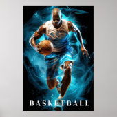 Basketball-Poster Poster (Vorne)