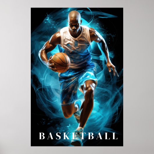 Basketball-Poster Poster (Vorne)