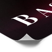 Basketball-Poster Poster (Ecke)