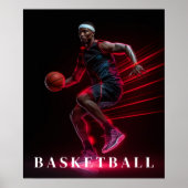 Basketball-Poster Poster (Vorne)