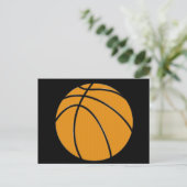 Basketball Postkarte (Stehend Vorderseite)
