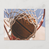 Basketball Postkarte (Vorderseite)