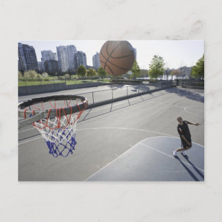 Basketball Postkarte