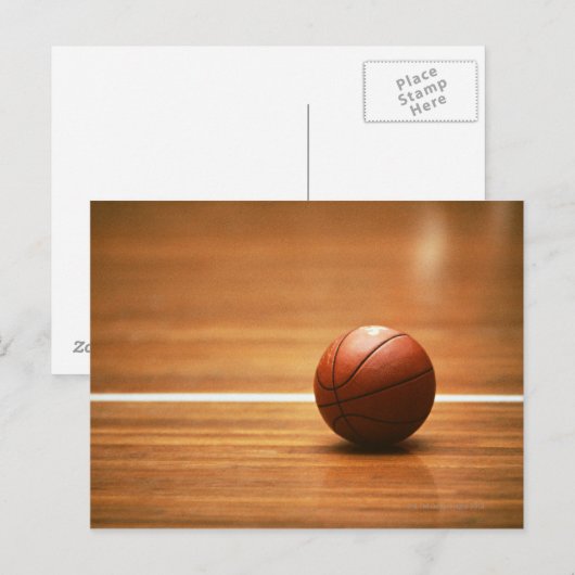 Basketball Postkarte (Vorne/Hinten)