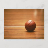 Basketball Postkarte (Vorderseite)