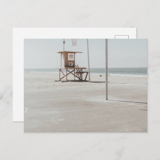 Basketball Postkarte (Vorne/Hinten)