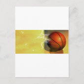 Basketball Postkarte (Vorderseite)