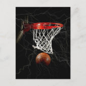 Basketball Postkarte (Vorderseite)