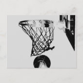 Basketball Postkarte (Vorderseite)