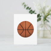 Basketball: Postkarte (Stehend Vorderseite)