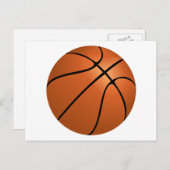 Basketball Postkarte (Vorne/Hinten)