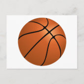Basketball Postkarte (Vorderseite)