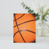 Basketball Postkarte (Stehend Vorderseite)