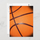 Basketball Postkarte (Vorne/Hinten)