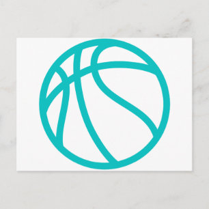 BASKETBALL POSTKARTE