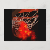 Basketball Postkarte (Vorderseite)