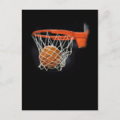 Basketball Postkarte (Vorderseite)