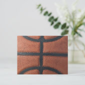 Basketball Postkarte (Stehend Vorderseite)