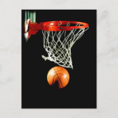 Basketball Postkarte (Vorderseite)