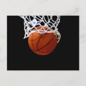 Basketball Postkarte (Vorderseite)