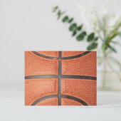 Basketball Postkarte (Stehend Vorderseite)