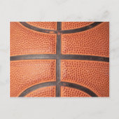 Basketball Postkarte (Vorderseite)