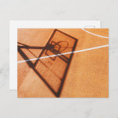 Basketball Postkarte (Vorne/Hinten)