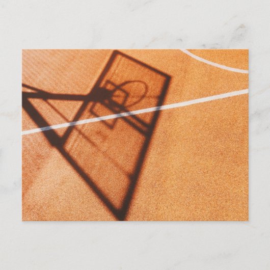 Basketball Postkarte (Vorderseite)