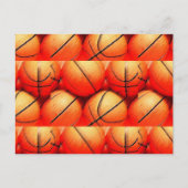 Basketball Postkarte (Vorderseite)