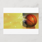 Basketball Postkarte (Vorderseite)