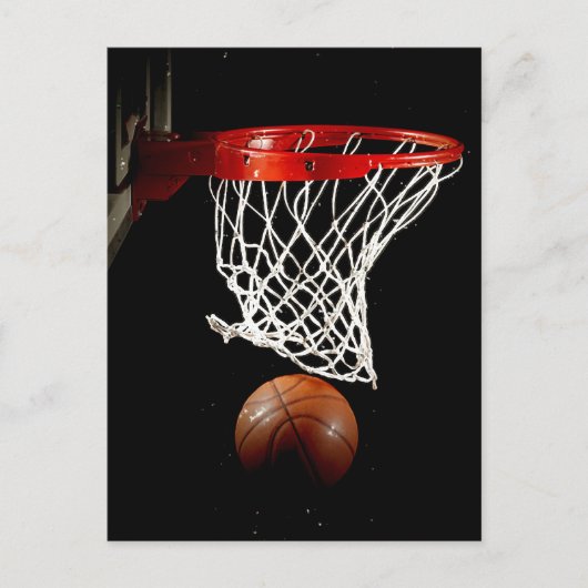 Basketball Postkarten (Vorderseite)
