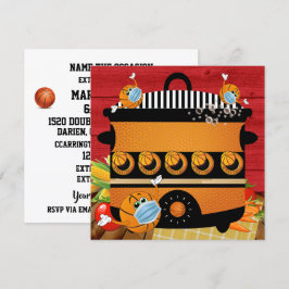 Basketball - Pot Luck - Ansammlung Einladung