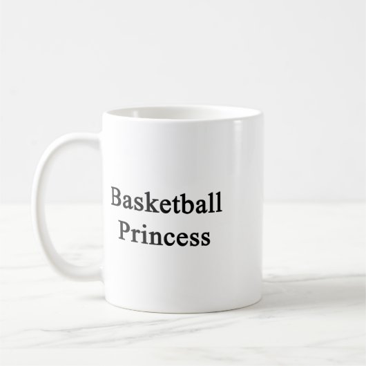 Basketball Princess Kaffeetasse (Links)